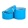 Amostra gratuita de fita adesiva de poliéster azul de espessura de 0,06 mm personalizada para refrigerador